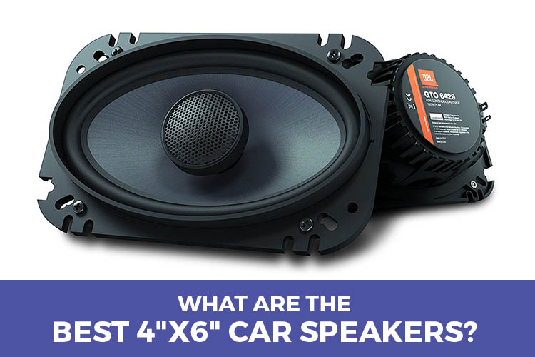 Kicker KSC4604 KSC460 4x6 Coax Speakers with .5 tweeters 4-Ohm