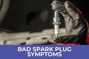 bad spark plug symptoms check engine light flashing