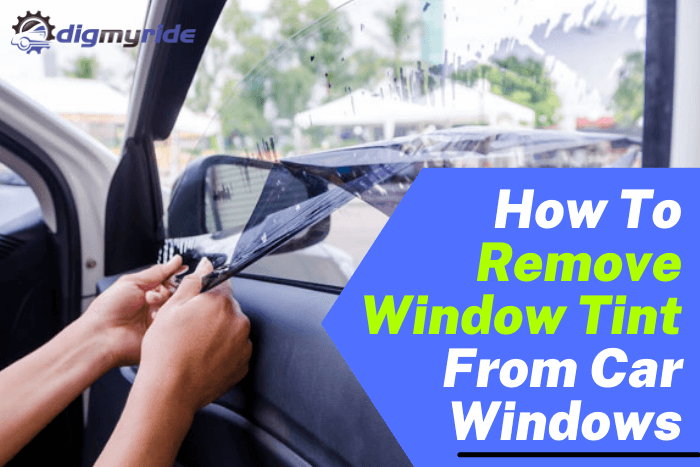 How To Remove Window Tint from Car Windows